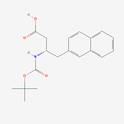 BOC-(S)-3-AMINO-4-(2-NAPHTHYL)-BUTYRIC ACID (CAS: 219297-11-7) - Related Chemical Product