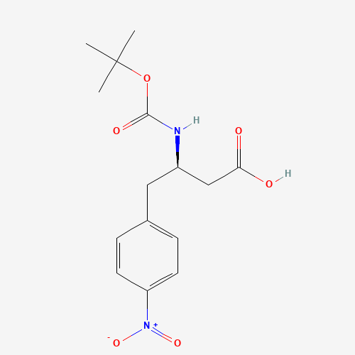 BOC-(R)-3-AMINO-4-(4-NITRO-PHENYL)-BUTYRIC ACID (CAS: 219297-12-8) - Related Chemical Product