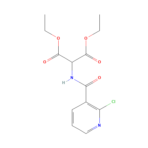 DIETHYL 2-([(2-CHLORO-3-PYRIDYL)CARBONYL]AMINO)MALONATE (CAS: 219793-85-8) - Related Chemical Product