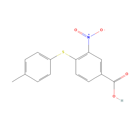 4-[(4-METHYLPHENYL)THIO]-3-NITROBENZOIC ACID (CAS: 219929-89-2) - Related Chemical Product