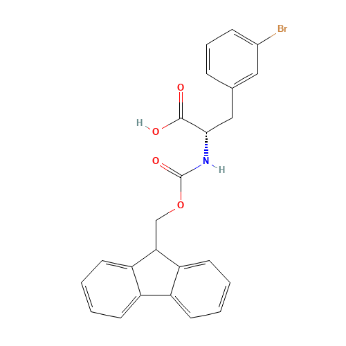 (S)-N-Fmoc-3-Bromophenylalanine (CAS: 220497-48-3) - Related Chemical Product