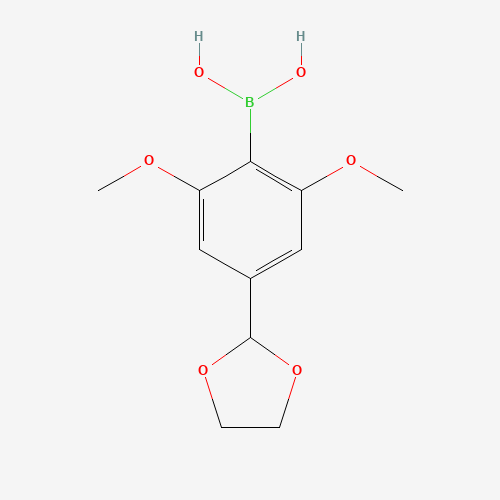 4-(1,3-DIOXOLAN-2-YL)-2,6-DIMETHOXYPHENYLBORONIC ACID (CAS: 232275-38-6) - Related Chemical Product