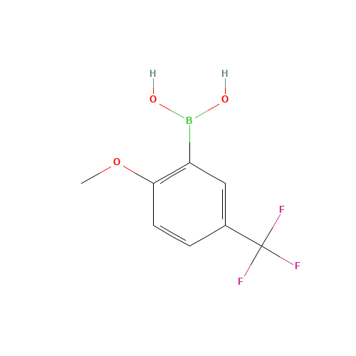 2-METHOXY-5-TRIFLUOROMETHYLPHENYLBORONIC ACID (CAS: 240139-82-6) - Related Chemical Product