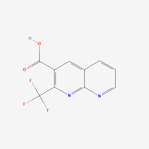 2-(TRIFLUOROMETHYL)-1,8-NAPHTHYRIDINE-3-CARBOXYLIC ACID (CAS: 241154-08-5) - Related Chemical Product