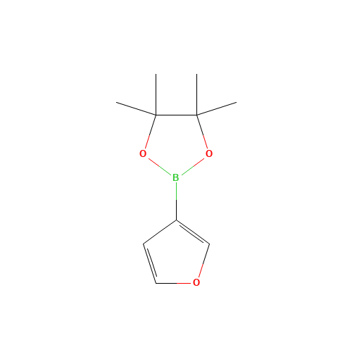 3-Furanboronic acid pinacol ester (CAS: 248924-59-6) - Chemical Structure and Molecular Formula 