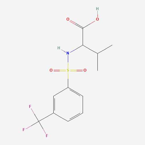 N-([3-(TRIFLUOROMETHYL)PHENYL]SULFONYL)VALINE (CAS: 250714-85-3) - Related Chemical Product