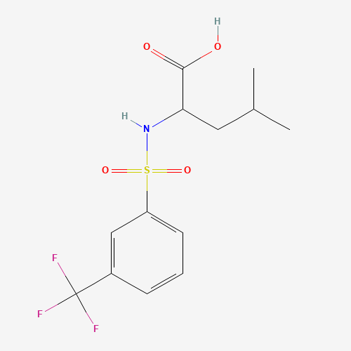 LEUCINE,N-[[3-(TRIFLUOROMETHYL)PHENYL]SULFONYL]- (CAS: 251097-65-1) - Related Chemical Product