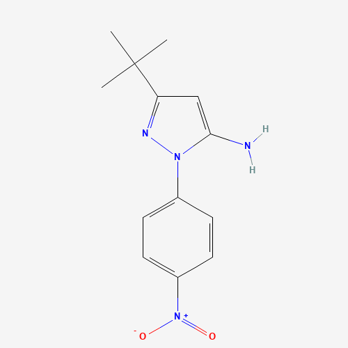 3-TERT-BUTYL-1-(4-NITROPHENYL)-1H-PYRAZOL-5-AMINE (CAS: 251658-55-6) - Related Chemical Product