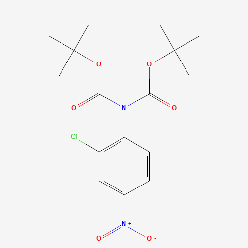 N,N-DIBOC-2-CHLORO-4-NITROANILINE (CAS: 252019-65-1) - Related Chemical Product