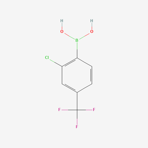 2-Chloro-4-trifluoromethylphenylboronic acid (CAS: 254993-59-4) - Related Chemical Product