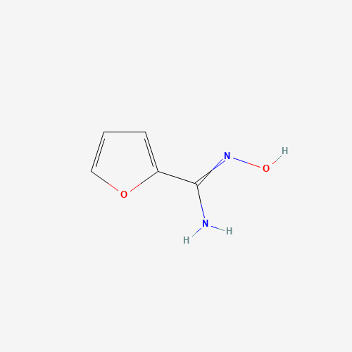 N-HYDROXY-FURAN-2-CARBOXAMIDINE (CAS: 261734-99-0) - Chemical Structure and Molecular Formula 