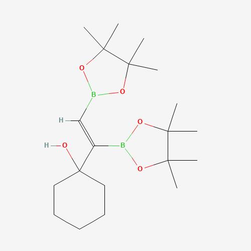 1-VINYL-(CIS-1,2-BIS(4,4,5,5-TETRAMETHYL-1,3,2-DIOXABOROLAN-2-YL))CYCLOHEXAN-1-OL (CAS: 264144-69-6) - Related Chemical Product