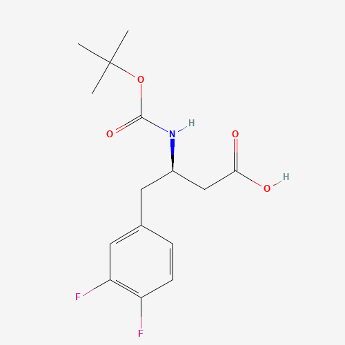 BOC-(R)-3-AMINO-4-(3,4-DIFLUORO-PHENYL)-BUTYRIC ACID (CAS: 269396-59-0) - Related Chemical Product