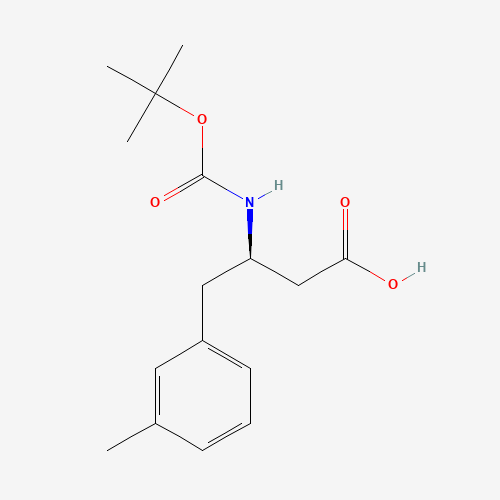 BOC-(R)-3-AMINO-4-(3-METHYL-PHENYL)-BUTYRIC ACID (CAS: 269398-83-6) - Related Chemical Product