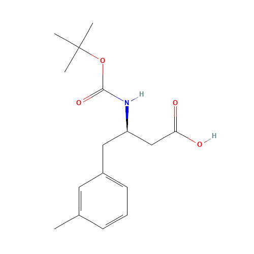BOC-(R)-3-AMINO-4-(3-METHYL-PHENYL)-BUTYRIC ACID (CAS: 269398-83-6) - Related Chemical Product