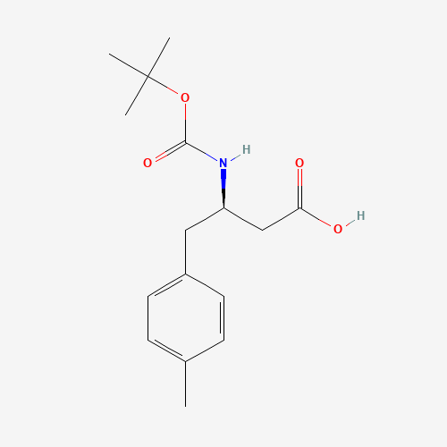 BOC-(R)-3-AMINO-4-(4-METHYL-PHENYL)-BUTYRIC ACID (CAS: 269398-85-8) - Related Chemical Product