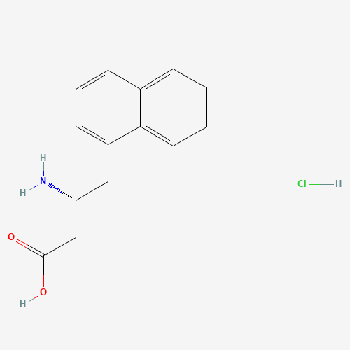 (R)-3-AMINO-4-(1-NAPHTHYL)BUTANOIC ACID HYDROCHLORIDE (CAS: 269398-88-1) - Related Chemical Product