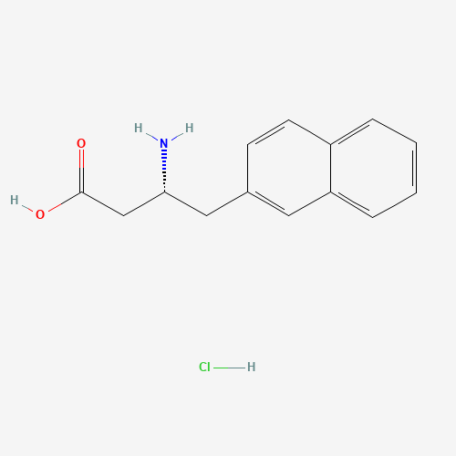 (R)-3-AMINO-4-(2-NAPHTHYL)BUTANOIC ACID HYDROCHLORIDE (CAS: 269398-90-5) - Related Chemical Product