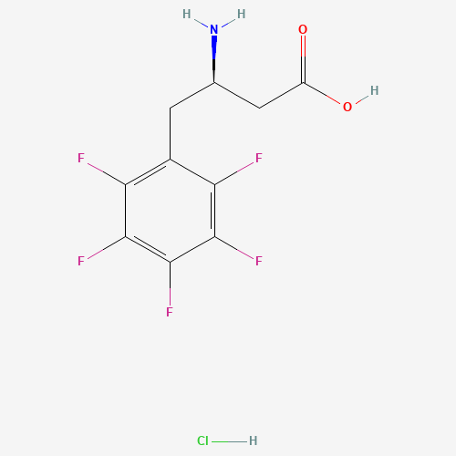 (R)-3-AMINO-4-PENTAFLUOROPHENYLBUTANOIC ACID HYDROCHLORIDE (CAS: 269398-92-7) - Related Chemical Product
