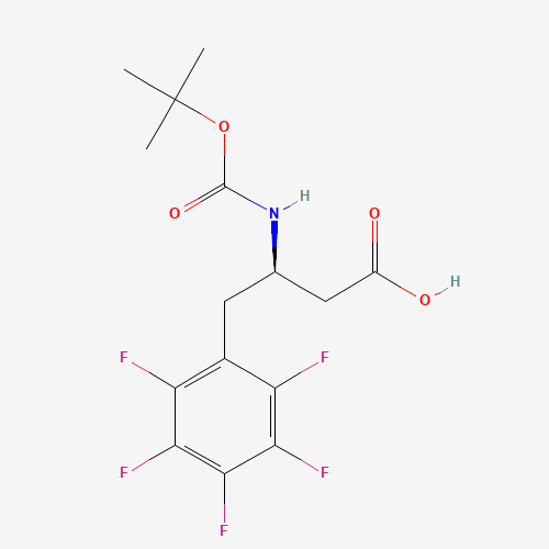 BOC-(R)-3-AMINO-4-(PENTAFLUORO-PHENYL)-BUTYRIC ACID (CAS: 269398-93-8) - Related Chemical Product