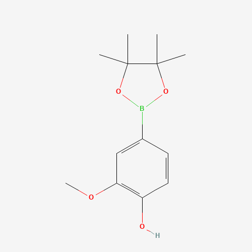 2-METHOXY-4-(4,4,5,5-TETRAMETHYL-1,3,2-DIOXABOROLAN-2-YL)PHENOL (CAS: 269410-22-2) - Related Chemical Product