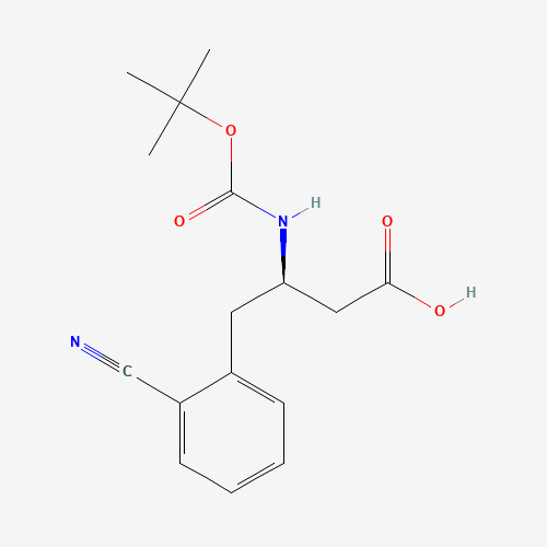 BOC-(R)-3-AMINO-4-(2-CYANO-PHENYL)-BUTYRIC ACID (CAS: 269726-80-9) - Related Chemical Product