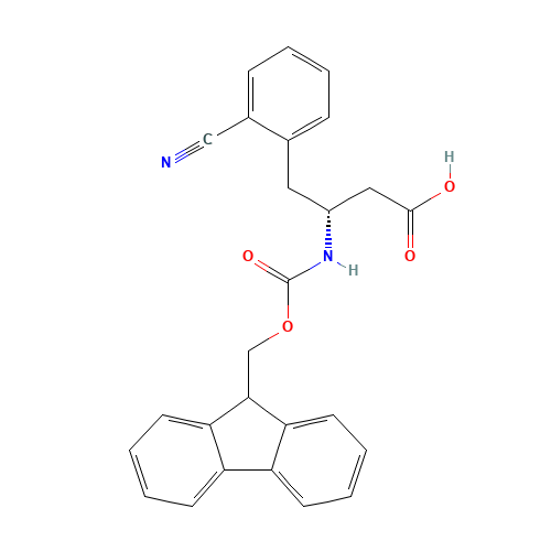 FMOC-(R)-3-AMINO-4-(2-CYANO-PHENYL)-BUTYRIC ACID (CAS: 269726-81-0) - Related Chemical Product