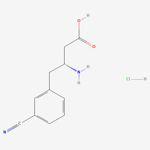 (R)-3-AMINO-4-(3-CYANOPHENYL)BUTANOIC ACID HYDROCHLORIDE (CAS: 269726-82-1) - Related Chemical Product