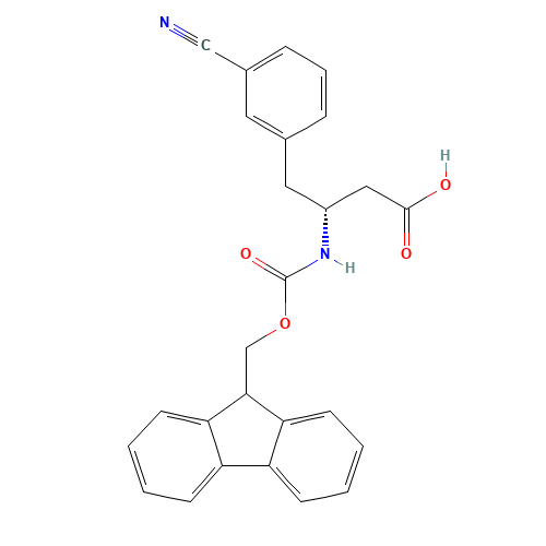 FMOC-(R)-3-AMINO-4-(3-CYANO-PHENYL)-BUTYRIC ACID (CAS: 269726-84-3) - Related Chemical Product