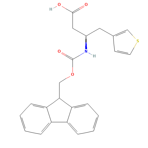 FMOC-(R)-3-AMINO-4-(3-THIENYL)-BUTYRIC ACID (CAS: 269726-93-4) - Related Chemical Product