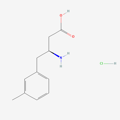 (S)-3-AMINO-4-(3-METHYLPHENYL)BUTANOIC ACID HYDROCHLORIDE (CAS: 270062-92-5) - Related Chemical Product