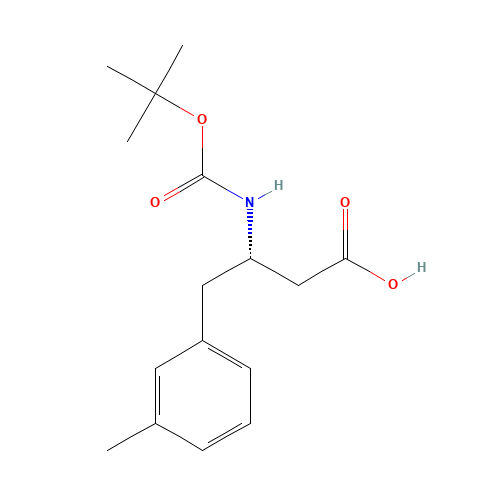 BOC-(S)-3-AMINO-4-(3-METHYL-PHENYL)-BUTYRIC ACID (CAS: 270062-93-6) - Related Chemical Product