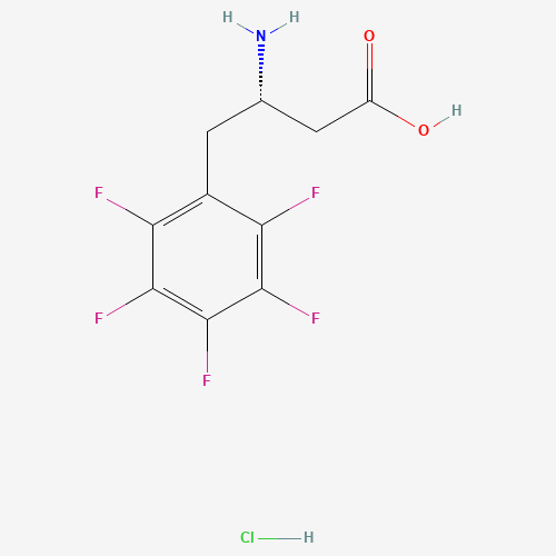 (S)-3-AMINO-4-PENTAFLUOROPHENYLBUTANOIC ACID HYDROCHLORIDE (CAS: 270063-41-7) - Related Chemical Product