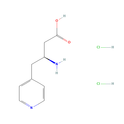 (S)-3-AMINO-4-(4-PYRIDYL)-BUTYRIC ACID-2HCL (CAS: 270065-68-4) - Related Chemical Product