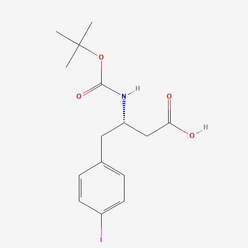 BOC-(S)-3-AMINO-4-(4-IODO-PHENYL)-BUTYRIC ACID (CAS: 270065-71-9) - Related Chemical Product