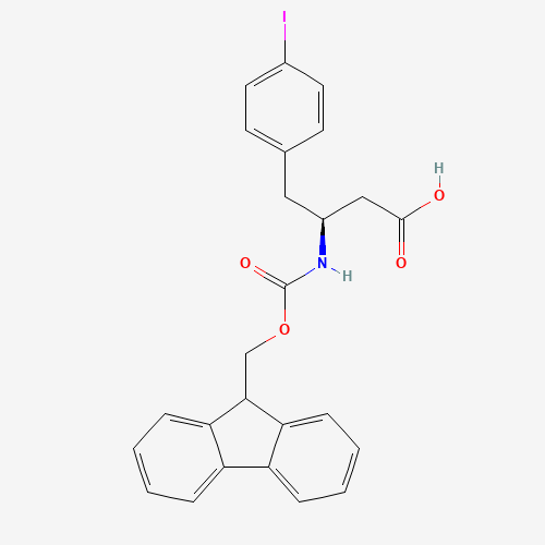 FMOC-(S)-3-AMINO-4-(4-IODO-PHENYL)-BUTYRIC ACID (CAS: 270065-72-0) - Related Chemical Product