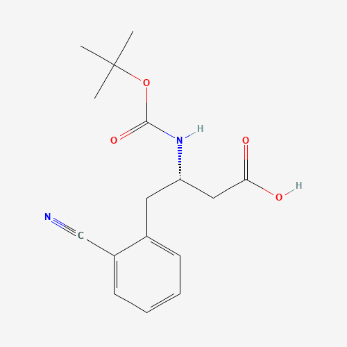 BOC-(S)-3-AMINO-4-(2-CYANO-PHENYL)-BUTYRIC ACID (CAS: 270065-83-3) - Related Chemical Product