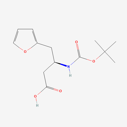 BOC-(R)-3-AMINO-4-(2-FURYL)-BUTYRIC ACID (CAS: 270596-33-3) - Related Chemical Product