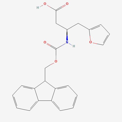 FMOC-(R)-3-AMINO-4-(2-FURYL)-BUTYRIC ACID (CAS: 270596-34-4) - Related Chemical Product