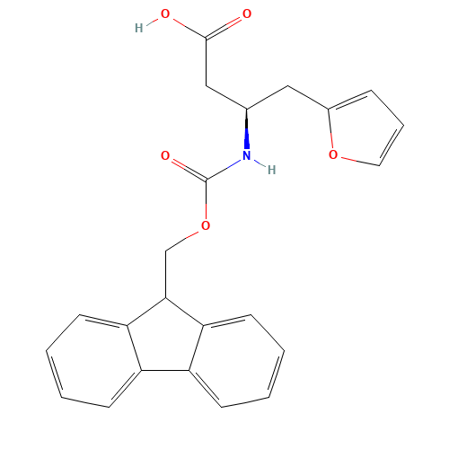 FMOC-(R)-3-AMINO-4-(2-FURYL)-BUTYRIC ACID (CAS: 270596-34-4) - Related Chemical Product