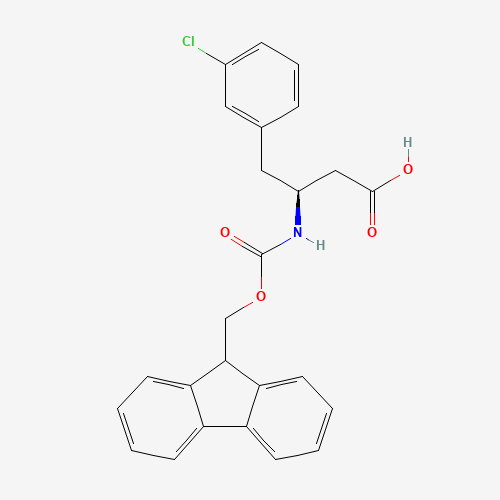 FMOC-(S)-3-AMINO-4-(3-CHLORO-PHENYL)-BUTYRIC ACID (CAS: 270596-40-2) - Related Chemical Product
