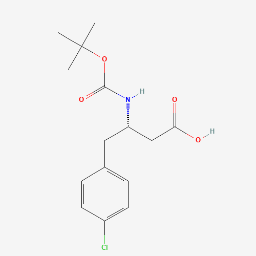 BOC-(S)-3-AMINO-4-(4-CHLORO-PHENYL)-BUTYRIC ACID (CAS: 270596-42-4) - Related Chemical Product