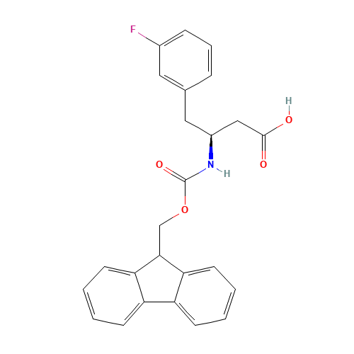 FMOC-(S)-3-AMINO-4-(3-FLUORO-PHENYL)-BUTYRIC ACID (CAS: 270596-52-6) - Related Chemical Product