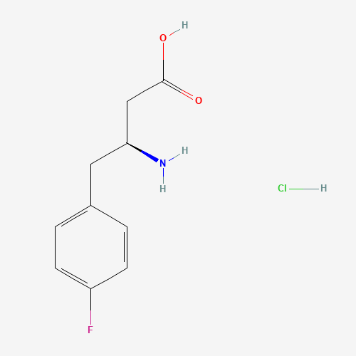 (S)-3-AMINO-4-(4-FLUOROPHENYL)BUTANOIC ACID HYDROCHLORIDE (CAS: 270596-53-7) - Related Chemical Product