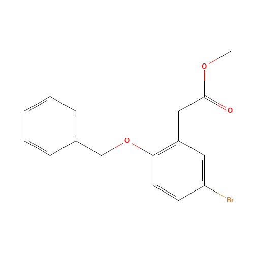 METHYL 2-(2-(BENZYLOXY)-5-BROMOPHENYL)ACETATE (CAS: 282536-92-9) - Related Chemical Product
