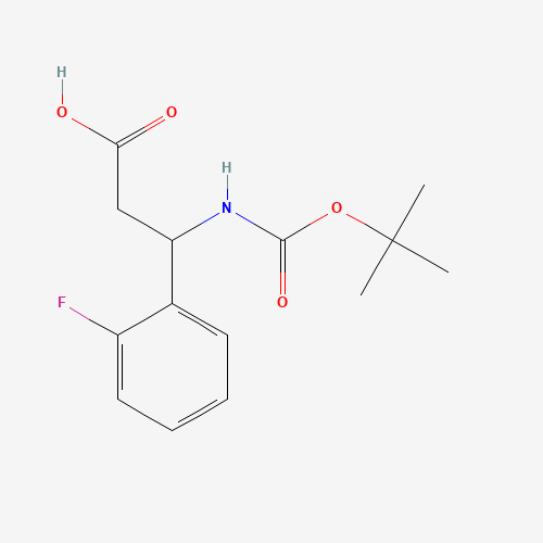 3-N-BOC-3-(2-FLUOROPHENYL)PROPIONIC ACID (CAS: 284493-56-7) - Related Chemical Product