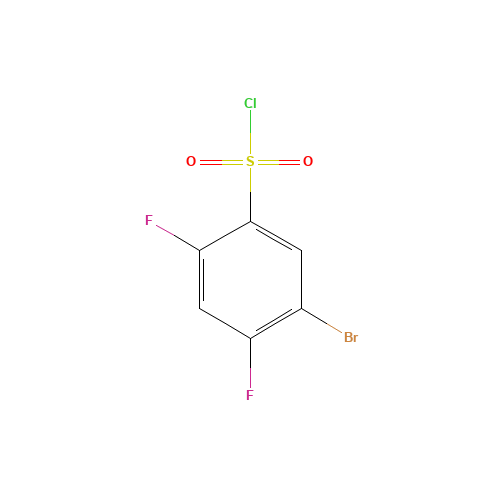 5-BROMO-2,4-DIFLUOROBENZENESULFONYL CHLORIDE (CAS: 287172-61-6) - Related Chemical Product