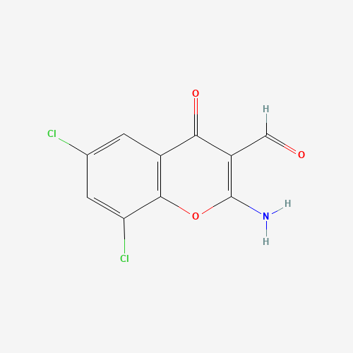 2-Amino-6,8-dichloro-3-formylchromone (CAS: 288399-45-1) - Related Chemical Product