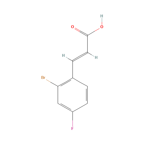 2-BROMO-4-FLUOROCINNAMIC ACID (CAS: 289038-17-1) - Related Chemical Product