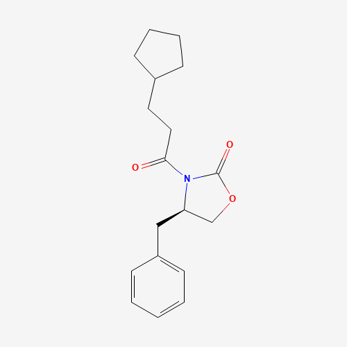 (R)-4-BENZYL-3-(3-CYCLOPENTYL-PROPIONYL)-OXAZOLIDIN-2-ONE (CAS: 289677-10-7) - Related Chemical Product